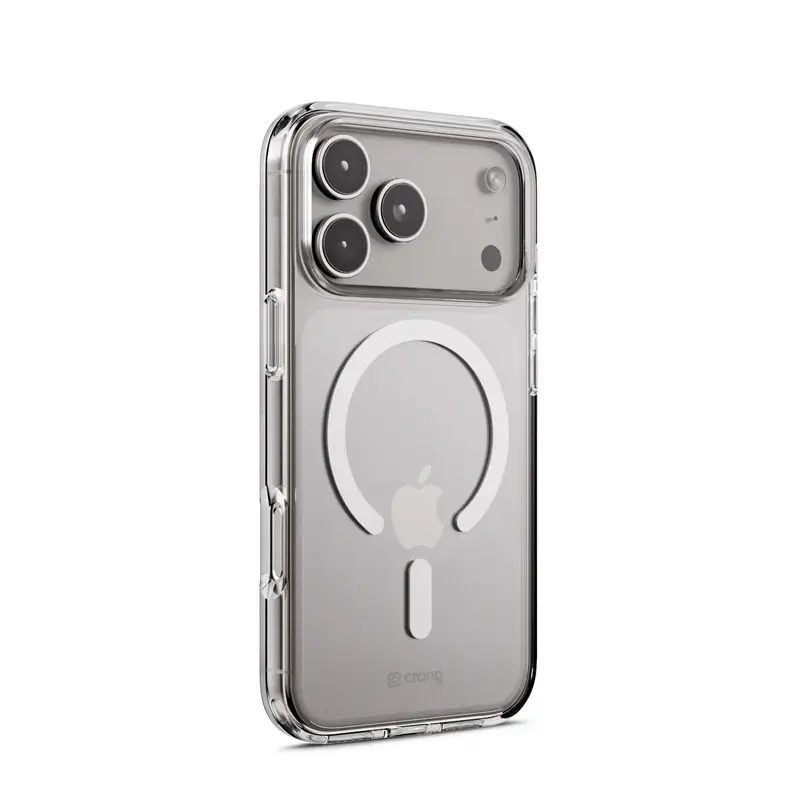 Crong Clear MAG dangtelio dėklas su MagSafe iPhone 17 Pro Clear CRGCLRMIP1763PTRS