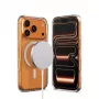 Crong Clear MAG dangtelio dėklas su MagSafe iPhone 17 Pro Clear CRGCLRMIP1763PTRS
