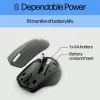 HP 280 Silent Wireless pelė, dešiniarankiams, optinė, belaidė radijo dažnio, juoda