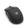 HP 400 Quiet Juoda belaidė pelė, abiem rankoms tinkama, RF belaidis ryšys + Bluetooth, 6000 DPI, juoda