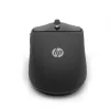 HP 400 Quiet Juoda belaidė pelė, abiem rankoms tinkama, RF belaidis ryšys + Bluetooth, 6000 DPI, juoda