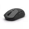 HP 400 Quiet Juoda belaidė pelė, abiem rankoms tinkama, RF belaidis ryšys + Bluetooth, 6000 DPI, juoda