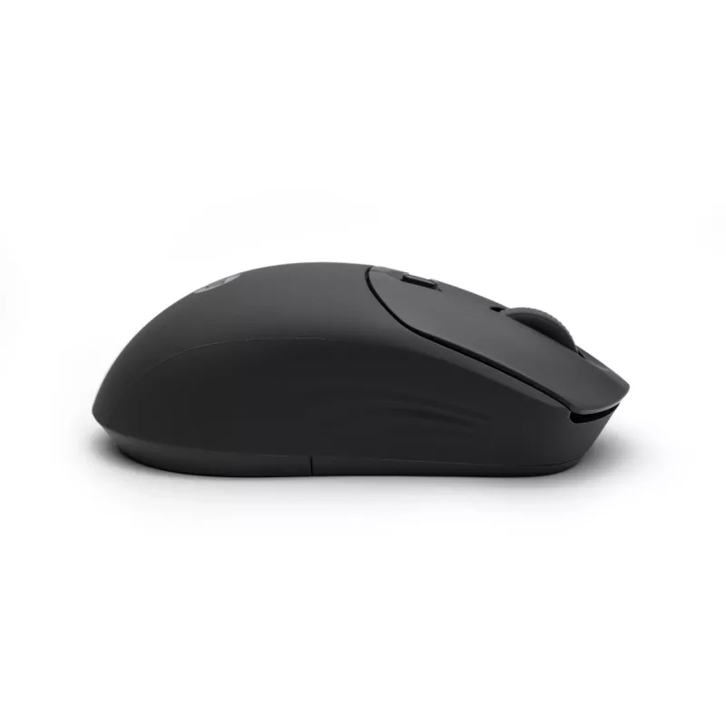 HP 400 Quiet Juoda belaidė pelė, abiem rankoms tinkama, RF belaidis ryšys + Bluetooth, 6000 DPI, juoda