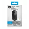 HP 400 Quiet Juoda belaidė pelė, abiem rankoms tinkama, RF belaidis ryšys + Bluetooth, 6000 DPI, juoda