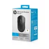 HP 400 Quiet Juoda belaidė pelė, abiem rankoms tinkama, RF belaidis ryšys + Bluetooth, 6000 DPI, juoda