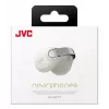 JVC HA-NP1T ausinės True Wireless Stereo (TWS) Ausies užkabinimo Skambučiai/Muzika USB Type-C Bluetooth Sidabrinė, Balta