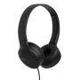 JVC HA-S33UC ausinės, binauralinės, laidinės, galvos lankelio tipo, 2 tvarkyklės 29,7 mm, 20–20000 Hz, 1,2 m laidas, įmontuotas mikrofonas, juodos