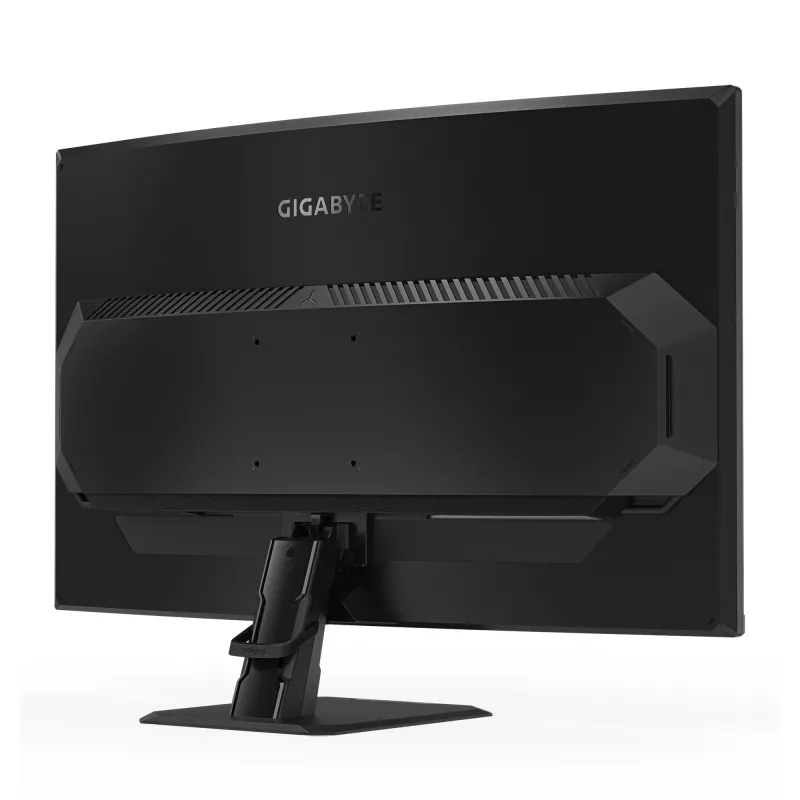 GIGABYTE GS32QCA 31,5 colio QHD lenktas žaidimų monitorius - 2560 x 1440, 180Hz, 1ms, 250 cd/m², FreeSync, paruoštas HDR, HDMI 2.0, DisplayPort 1.4