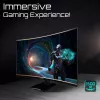 GIGABYTE GS32QCA 31,5 colio QHD lenktas žaidimų monitorius - 2560 x 1440, 180Hz, 1ms, 250 cd/m², FreeSync, paruoštas HDR, HDMI 2.0, DisplayPort 1.4