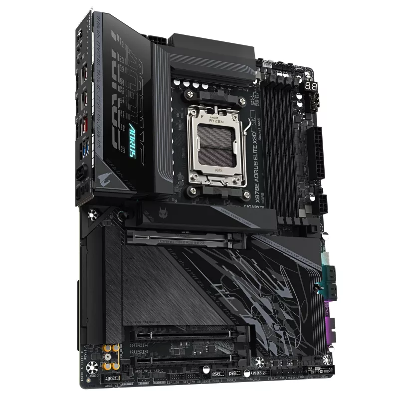 Motininė plokštė GIGABYTE X870E AORUS ELITE X3D, AMD AM5, ATX