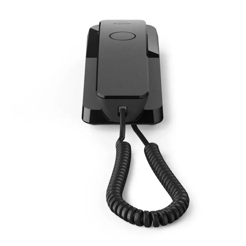 Analoginis telefonas „Gigaset DESK 200“ su laidiniu rageliu, juodas
