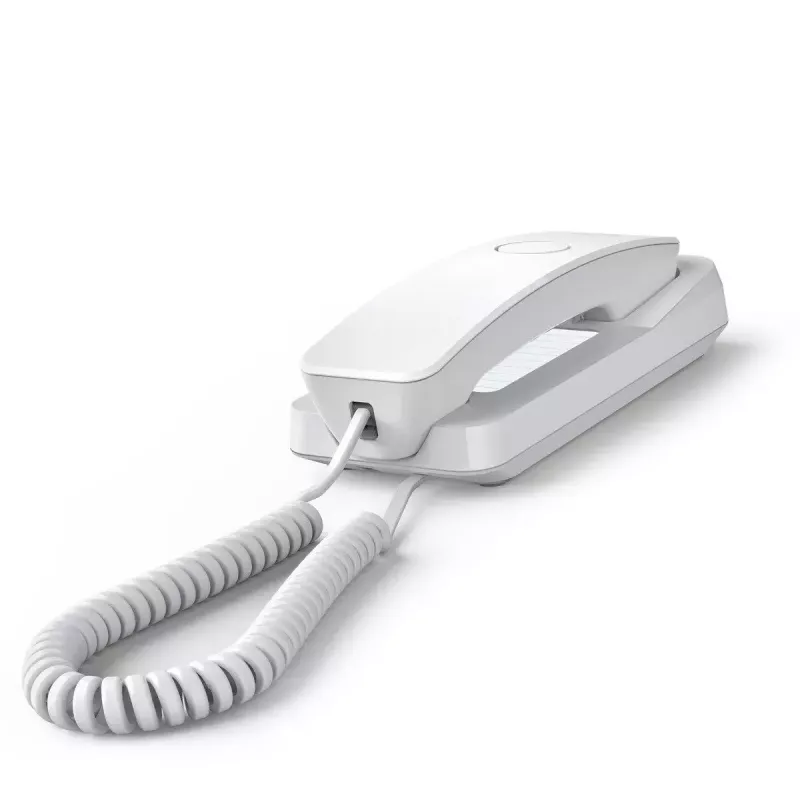 Analoginis telefonas Gigaset Desk 200 Vielinis ragelis Balta