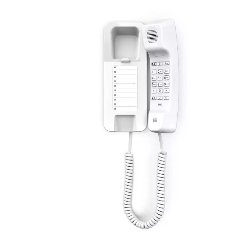 Analoginis telefonas Gigaset Desk 200 Vielinis ragelis Balta
