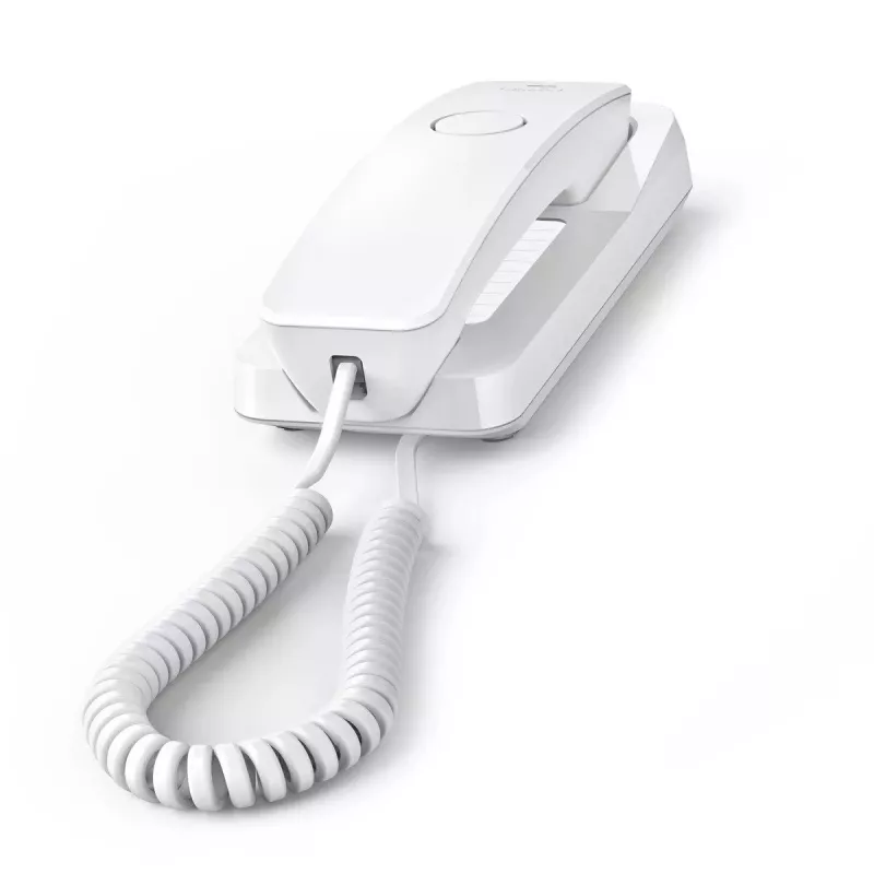 Analoginis telefonas Gigaset Desk 200 Vielinis ragelis Balta