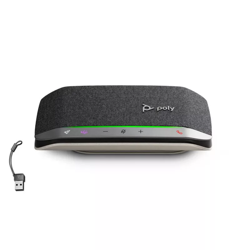 Garsiakalbis Poly HP Poly Sync 20 su Bluetooth, USB-C/A adapteriu, Micro-USB, 20 val. baterija, juodas
