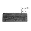 HP 150 laidinė klaviatūra, pilno dydžio (100 %), laidinė, USB, mechaninė, QWERTY, juoda