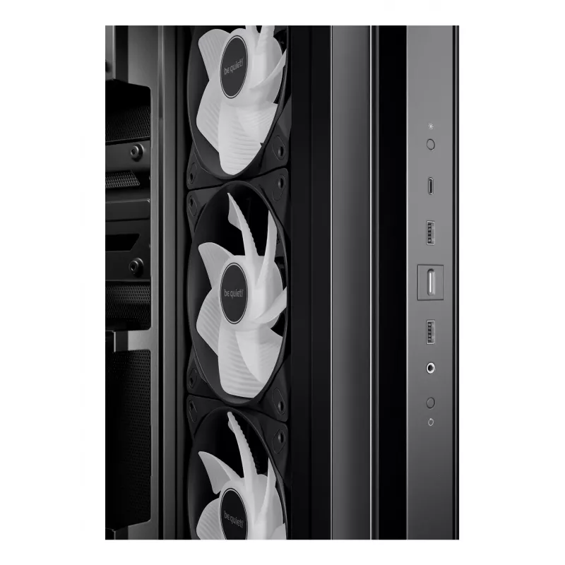 PC korpusas be quiet! Light Base 500 LX Juoda Midi Tower ATX 3x 120mm ventiliatoriai
