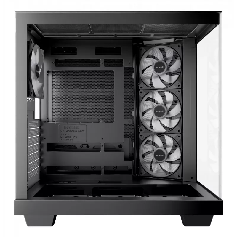 PC korpusas be quiet! Light Base 500 LX Juoda Midi Tower ATX 3x 120mm ventiliatoriai