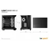 PC korpusas be quiet! Light Base 500 LX Juoda Midi Tower ATX 3x 120mm ventiliatoriai