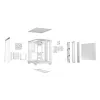 PC korpusas be quiet Light Base 500 LX White Midi Tower ATX/PS2 PSU palaikymas 3x120 mm priekyje 1x120 mm gale palaiko 2,5/3,5 col. diskus 305×436×432 mm