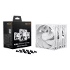 be quiet! Pure Wings 3 120mm | PWM Reverse White Triple-Pack kompiuterio korpuso ventiliatorius 12 cm 3 vnt.