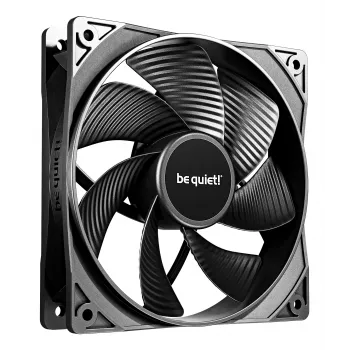 be quiet Pure Wings 3 120mm | PWM Reverse Triple-Pack Kompiuterio korpuso ventiliatorius 12 cm Juodas 3 vnt.