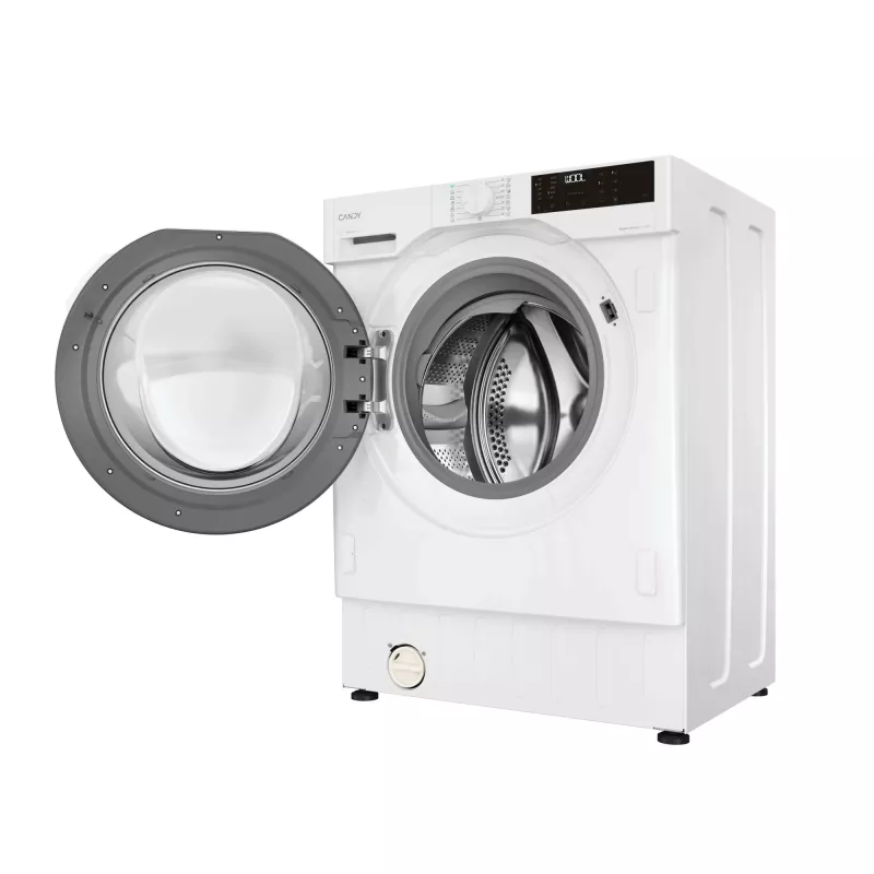Candy BC449M4D8J-S skalbimo mašina įkraunama iš priekio 9 kg 1400 aps./min. Balta