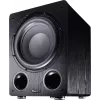 Aktyvus žemų dažnių garsiakalbis Magnat Alpha RS12 — 12 colių garsiakalbis, 120 W RMS, 20–200 Hz, D klasė, juoda