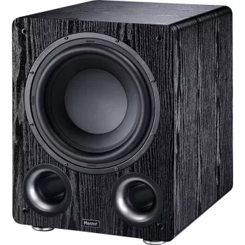 Aktyvus žemų dažnių garsiakalbis Magnat Alpha RS12 — 12 colių garsiakalbis, 120 W RMS, 20–200 Hz, D klasė, juoda