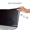 Nešiojamojo kompiuterio ekrano apsauga DICOTA Privacy Filter 2-way Juoda Universal
