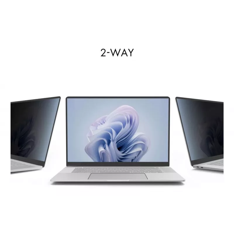 Nešiojamojo kompiuterio ekrano apsauga DICOTA Privacy Filter 2-way Juoda Universal