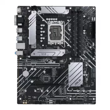 Motininė plokštė ASUS PRIME B660-PLUS D4 — Intel B660, LGA 1700, ATX, DDR4, 4× DIMM, 128 GB, 3× M.2, 2.5 Gb LAN