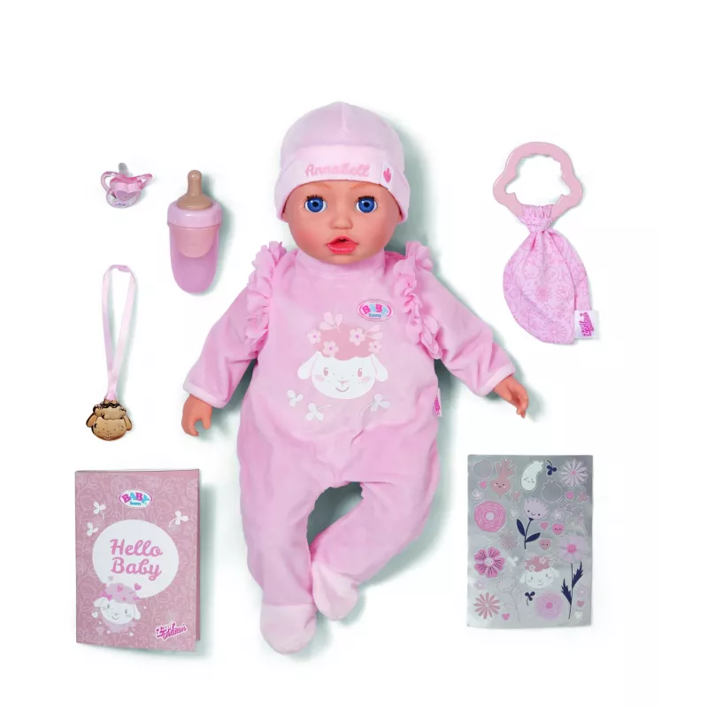 Doll zapf creation ZAPF BABY born Annabell 43cm – lėlė kūdikis, 43 cm