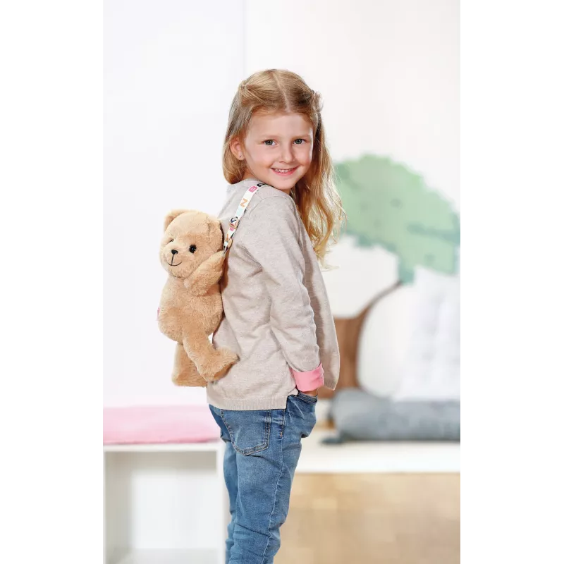 Žaislinio meškiuko krepšys ZAPF BABY born Teddy Bag — vaikams nuo 3 iki 12 metų