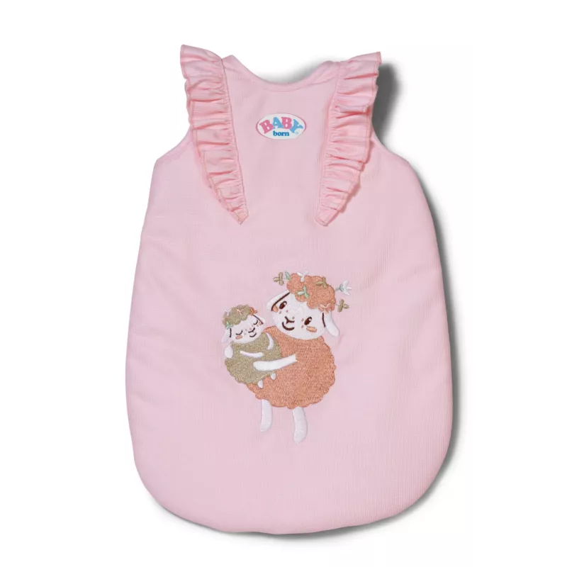 Lėlės miegmaišis ZAPF BABY born Sleeping Bag Flower, audinys, sulankstomas, nuo 3 metų