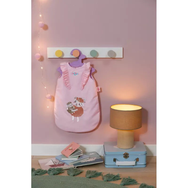 Lėlės miegmaišis ZAPF BABY born Sleeping Bag Flower, audinys, sulankstomas, nuo 3 metų