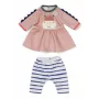 Suknelė lėlei ZAPF BABY born Dress Jungle 36 cm lėlėms, įvairiaspalvė, sulankstoma, nuo 1 metų