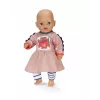 Suknelė lėlei ZAPF BABY born Dress Jungle 36 cm lėlėms, įvairiaspalvė, sulankstoma, nuo 1 metų