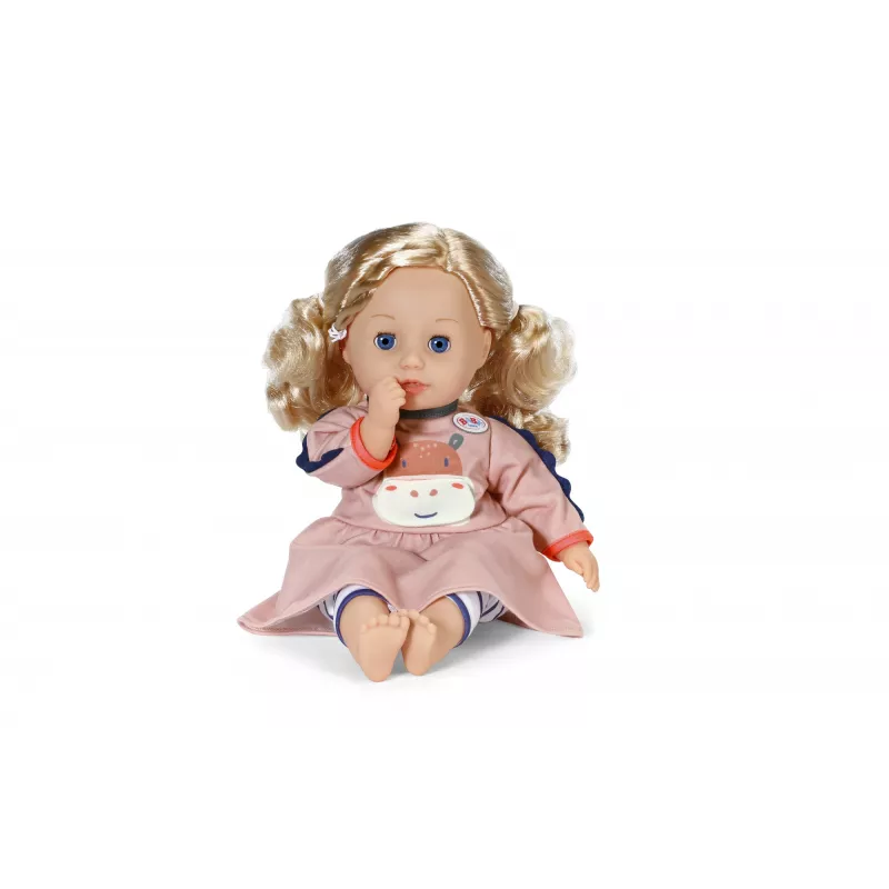 Suknelė lėlei ZAPF BABY born Dress Jungle 36 cm lėlėms, įvairiaspalvė, sulankstoma, nuo 1 metų