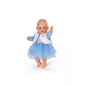Lėlės suknelė ZAPF BABY born Winterdress 36 cm lėlėms, įvairiaspalvė, sulankstoma, amžius 1+