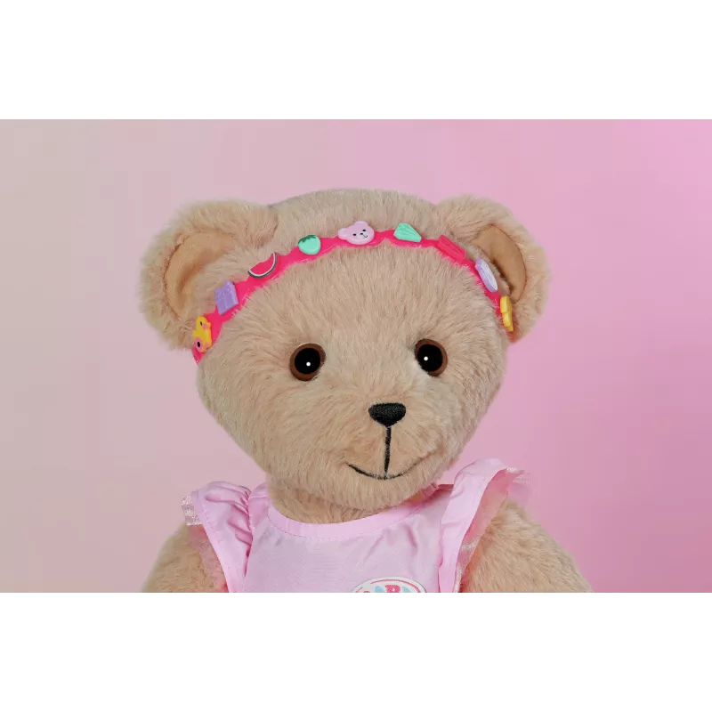 Suknelė lėlei ZAPF BABY born Dress with Pinplay 43 cm lėlei, įvairiaspalvė, sulankstoma, amžius 3+