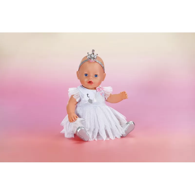 Lėlės drabužėlių rinkinys ZAPF BABY born Ballerina-Outfit 43 cm lėlėms, įvairiaspalvis, rekomenduojamas amžius 3+