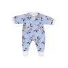 Lėlės kombinezonas ZAPF BABY born Romper Blue 43 cm lėlėms, audinys, sulankstomas, nuo 3 metų