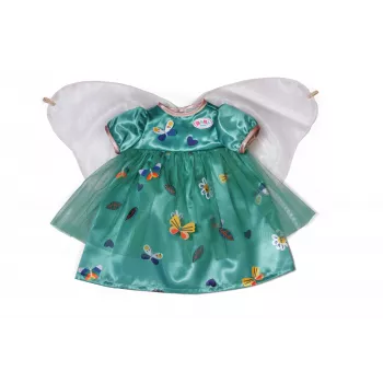 Lėlės suknelė ZAPF BABY born Fairy Dress su sparneliais, skirta 43 cm lėlėms, įvairiaspalvė, sulankstoma, nuo 3 metų