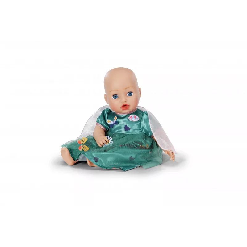 Lėlės suknelė ZAPF BABY born Fairy Dress su sparneliais, skirta 43 cm lėlėms, įvairiaspalvė, sulankstoma, nuo 3 metų