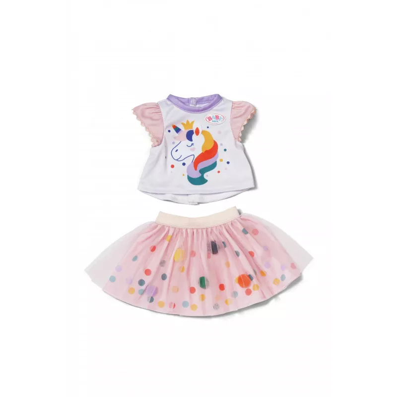 BABY born Tutu suknelė Vienaragis 43cm Lėlės drabužis