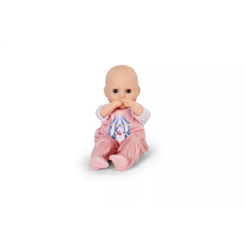 Lėlės kombinezonas ZAPF BABY born Romper Abrikosinis 36 cm lėlėms, audinys, įvairiaspalvis, sulankstomas, amžius 1+