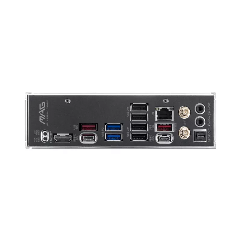 Pagrindinė plokštė MSI MAG B850 TOMAHAWK WIFI, AMD B850, lizdas AM5, ATX, DDR5, 4× DIMM, iki 256 GB, 5 GbE, Wi‑Fi 7