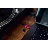 Išorinis SSD Kingston 2TB dviguba USB-A/USB-C, USB 3.2 Gen 2, skaitymas 1050 MB/s, rašymas 950 MB/s, juoda/raudona