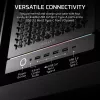 PC Midi Tower korpusas CORSAIR FRAME 5000D RS — juodas, ATX/EATX palaikymas, 3x140 mm priekiniai ventiliatoriai, grūdintas stiklas, 250×556×542 mm